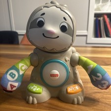 Fisher Price Linkimals Smooth Sloth Songs Sounds Phrases Interactive Toy WORKS