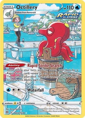 Octillery Holofoil [SWSH09:TG - TG03/TG30] Shinya Komatsu | eBay