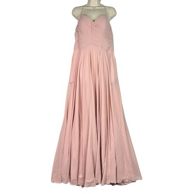 princess polly baby blue dress Eva Dress the Population Eros Blush Maxi Dress XL Bridesmaid Wedding Guest  NWT