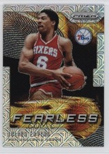 2019-20 Panini Prizm Fearless Mojo Prizm 23/25 Julius Erving #17 HOF 1rk4