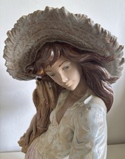 Lladro Spring Shepherdess. 12133. Very large piece