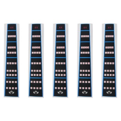 5X Fingerführung/Griffbrett Aufkleber Bundführung Etikett Fingerkarte für1493