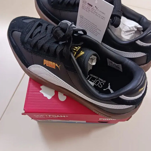 Puma Traner Black Sneakers New with Minor Defects 225mm
