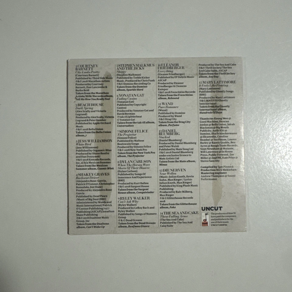 Uncut Pleased To Meet You (CD de junio de 2018) 15 pistas de la mejor música del mes Foto 2 de 4