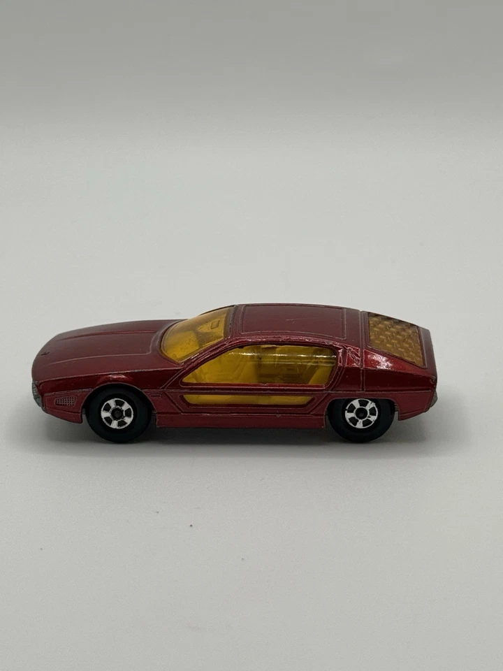 Matchbox Lesney Superfast #20 rojo Lamborghini Marzal vintage 1969 R291 casi nuevo Foto 2 de 4