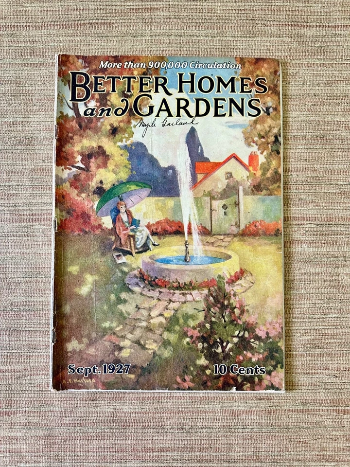 Лот из 6 антикварных журналов Better Homes & Gardens 1926-1931 - Изображение 3 из 4