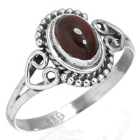 925 Sterling Silver Designer Jewelry Natural Garnet Gemstone Ring Size O Ma32469 925 Sterling Silver Designer Jewelry Natural Garnet Gemstone Ring Size O Ma32469