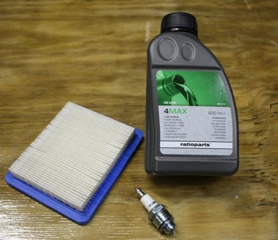 Motor Wartungsset - Servicekit  Briggs + Stratton Quantum Motoren Rasenmäher 3-5