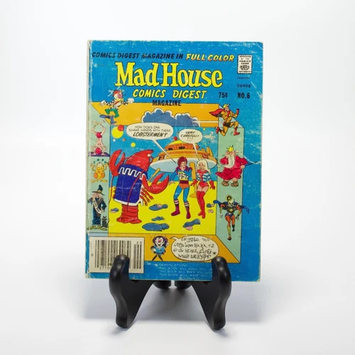Mad House Comics Digest Magazine Number 6 1980 Good Condition