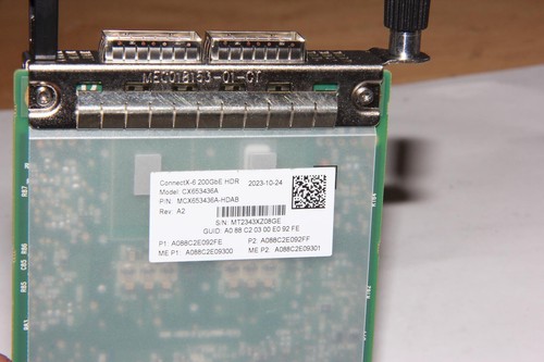 NVIDIA MCX653436A-HDAB ConnectX-6 HDR Adapter - Afbeelding 3 van 3