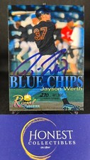 Jayson Werth Auto /1995 (RC, AU) - 2000 Royal Rookies Blue Chips Autograph