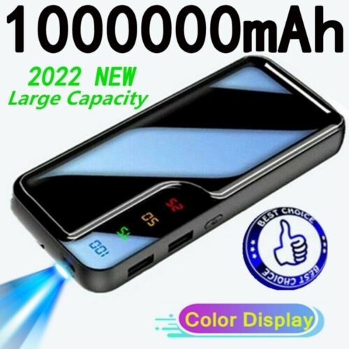 1000000mAh Power bank Portable Large Capacity Suitable Fast Charging LED Display - Picture 1 of 13