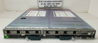 Cisco UCS B440 M2 Blade Server w/4x E7-4870 2.4GHz 10-Core,2x UCS-VIC-M82-8P