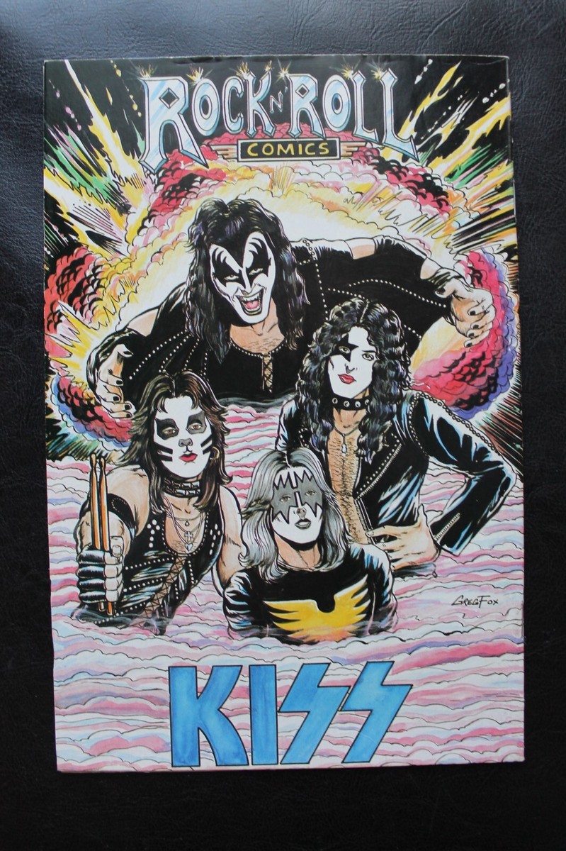 KISS Rock and Roll Comics- KISS 4K, Shadow of Death, Gene Simmons