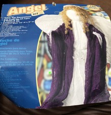 Dritz Table Top Decoration Angel Craft Kit New Purple And While 12  H x 9  W