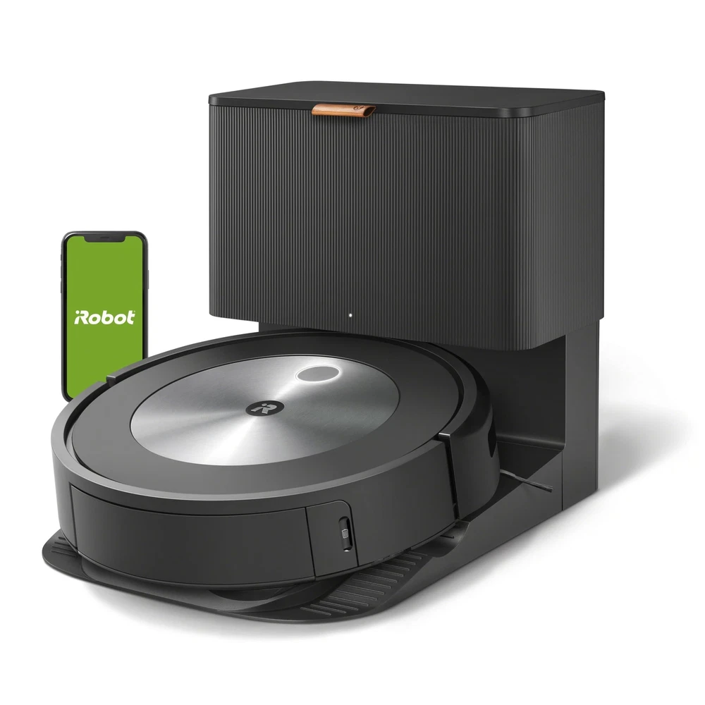 iRobot Roomba j7+ Self-Emptying Robotic Vacuum Cleaner - Graphite