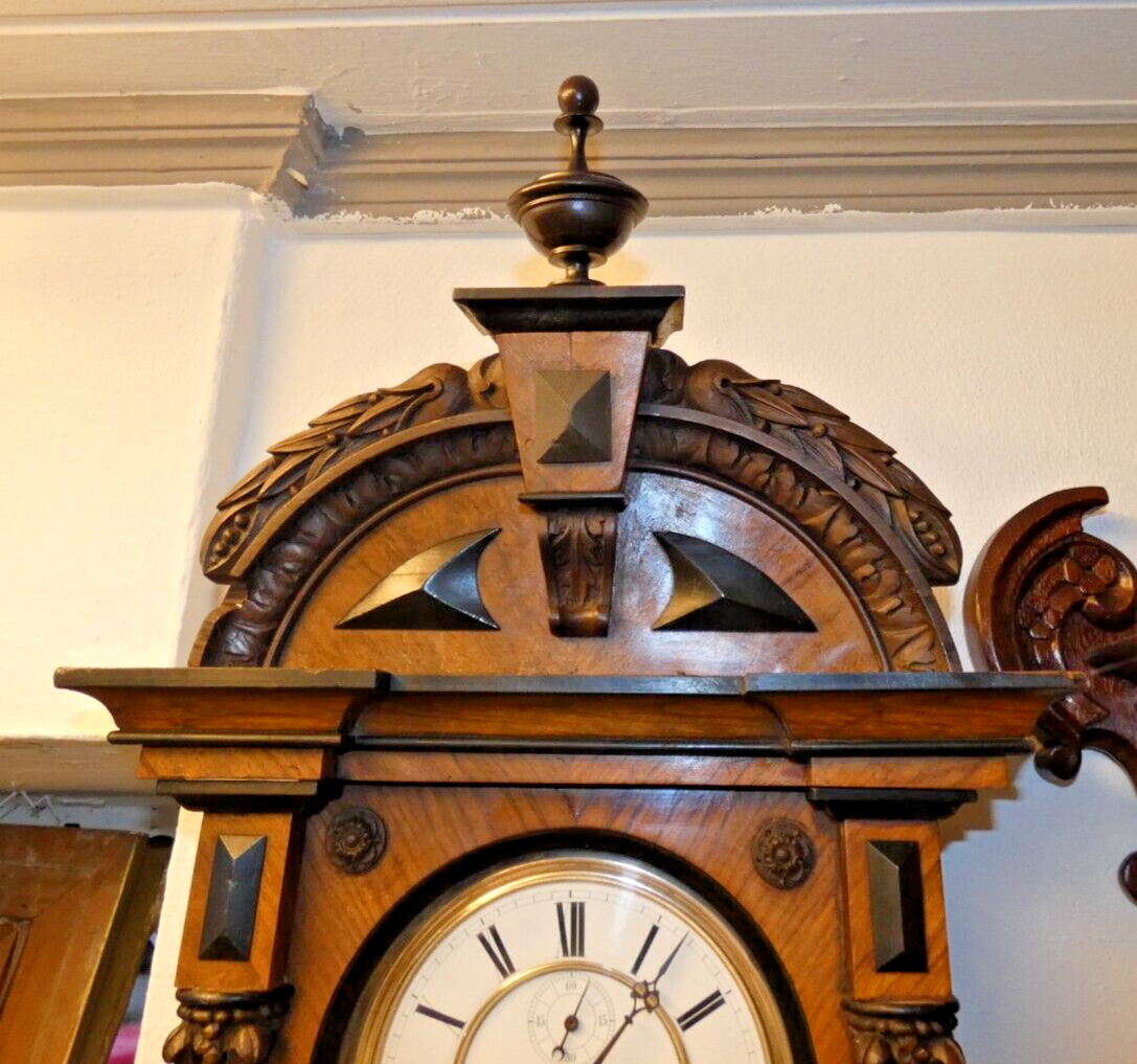 3C233 120cm H H. Endler Original Art Nouveau Wiener Vienna Regulator