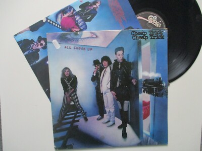LP - CHEAP TRICK - ALL SHOOK UP / EPIC von 1980 '' WASHED '' #G12#