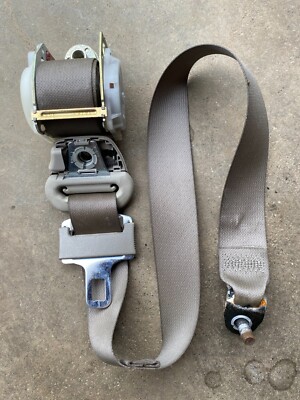 04-09 2004 DODGE DURANGO LEFT REAR SEAT BELT RETRACTOR 2ND ROW TAN FAST SHIP