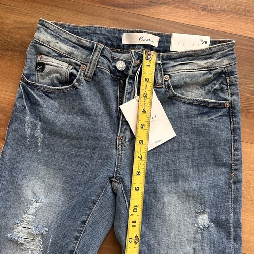 Jeans skinny alla caviglia nuovi con etichette Kancan taglia 26 - Foto 12 di 19