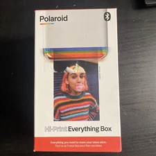 Polaroid Hi-Print Everything Box Thermal Digital Photo Printer Open Box