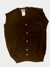 men Dolce Gabanna west jacket black