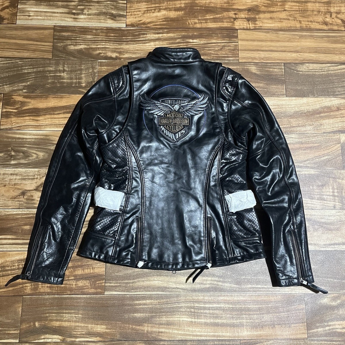 ジャケット・アウター ohotoro Harley Leather Jacket Harley-Davidson® Women's Victory Sweep Vintage Leather