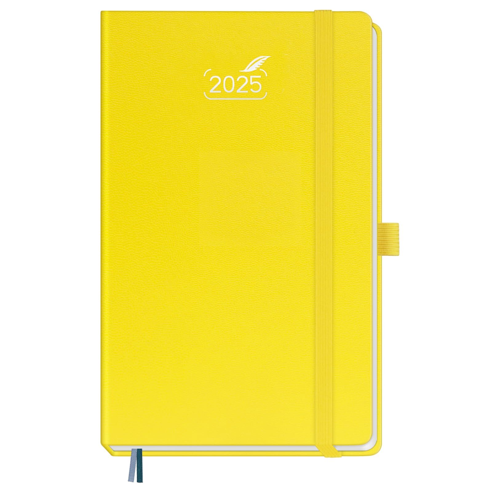 BEZEND 2025 Weekly Planner & Notebook Hardcover - Small Size 5