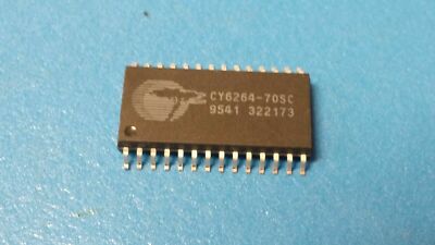 (1 PC) CY6264-70SC CYPRESS Standard SRAM, 8KX8, 70ns, CMOS, SOIC28