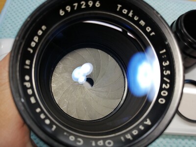 Pentax Takumar 200mm f/3.5 Lens M42 Mount [Excellent+++,Tested