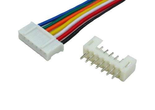 JST-PH 2.0mm 7 Pin Connector Housing Wire Header 30cm Circuit Board PCB 3 sets - Afbeelding 1 van 8