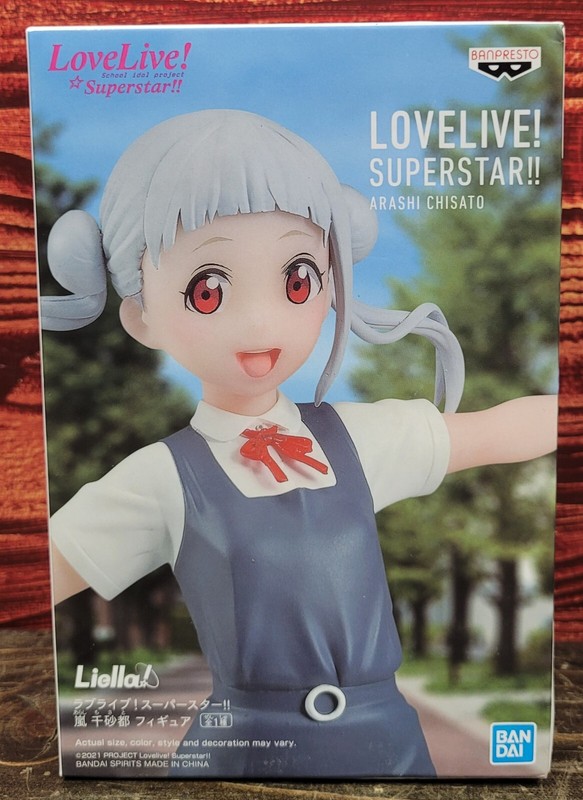 Banpresto Ban Dai Lovelive Superstar Arashi Chisato Statue (BOX WEAR) (NEW)