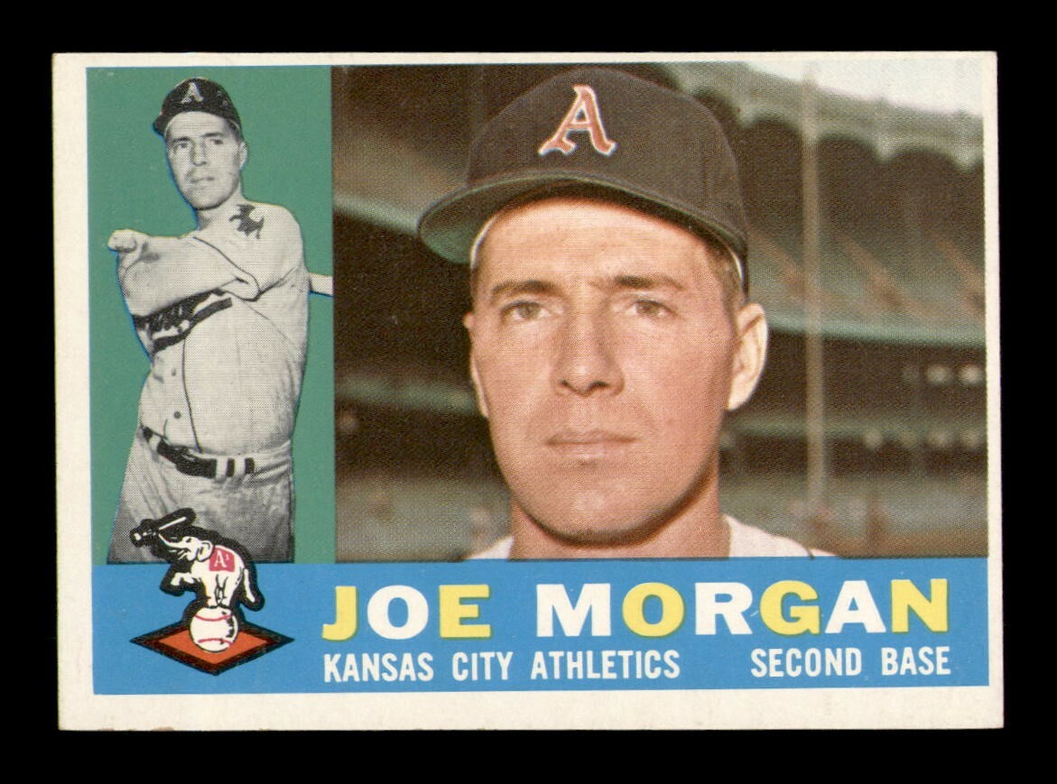1960 Topps EX-MINT #229 Joe Morgan Rookie Card *OBGcards*
