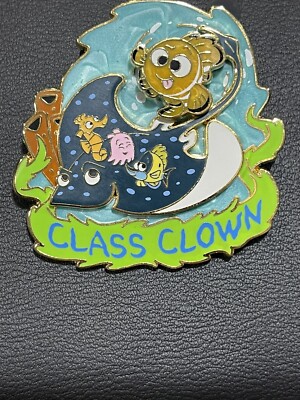 Disney Pin WDW PTU Event 2008 Class Clown Finding Nemo Mr. Ray Dory LE 250