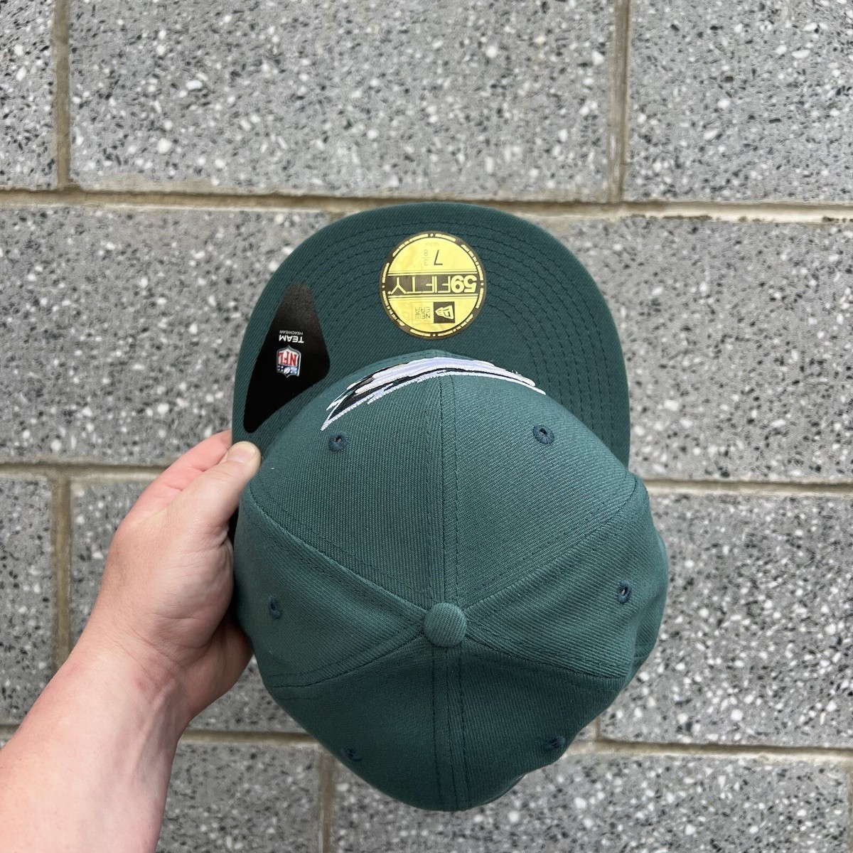 Philadelphia Eagles New Era 59Fifty Sz 7 3/8 Custom Underdog