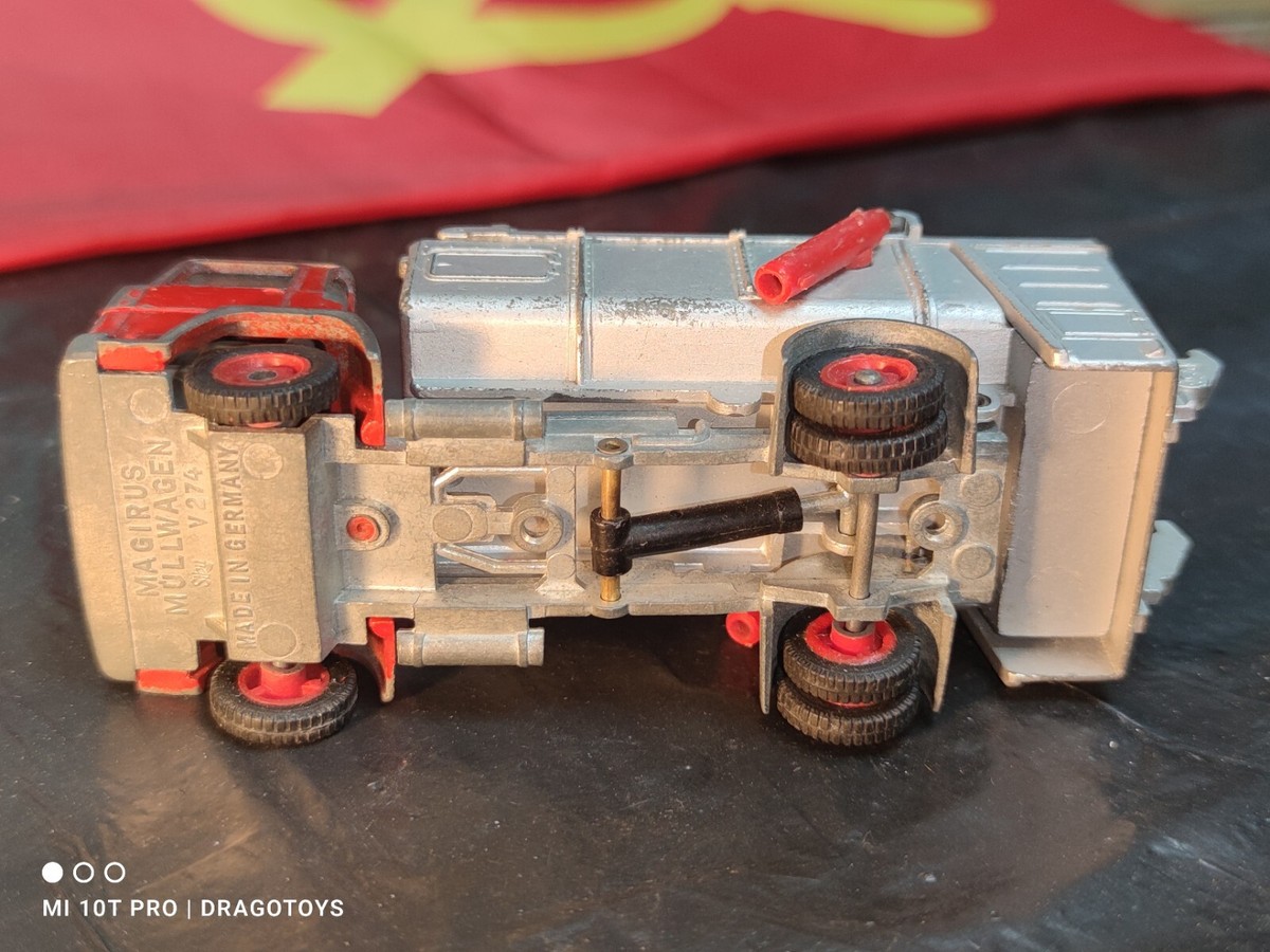 ドイツ製 siku v274 Haller Mullwagen Magirus Haller Mûllwagen V274 (1967) - Siku - LastDodo