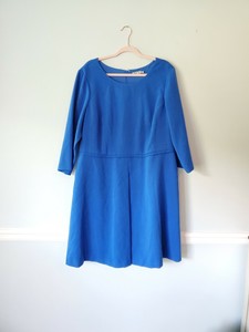 eliza j royal blue dress