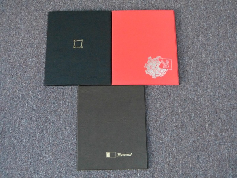 Lot 3 FLEETWOOD Binder Stamp Sets - Christmas 1974, Milestones 1975, Cosmos 1976