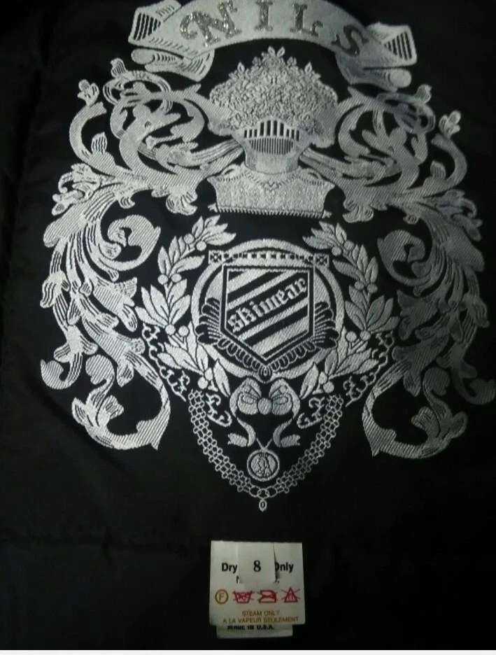 NILS Ropa de esquí para mujer Chaleco de esquí Cuello de piel sintética talla 8 Foto 3 de 3