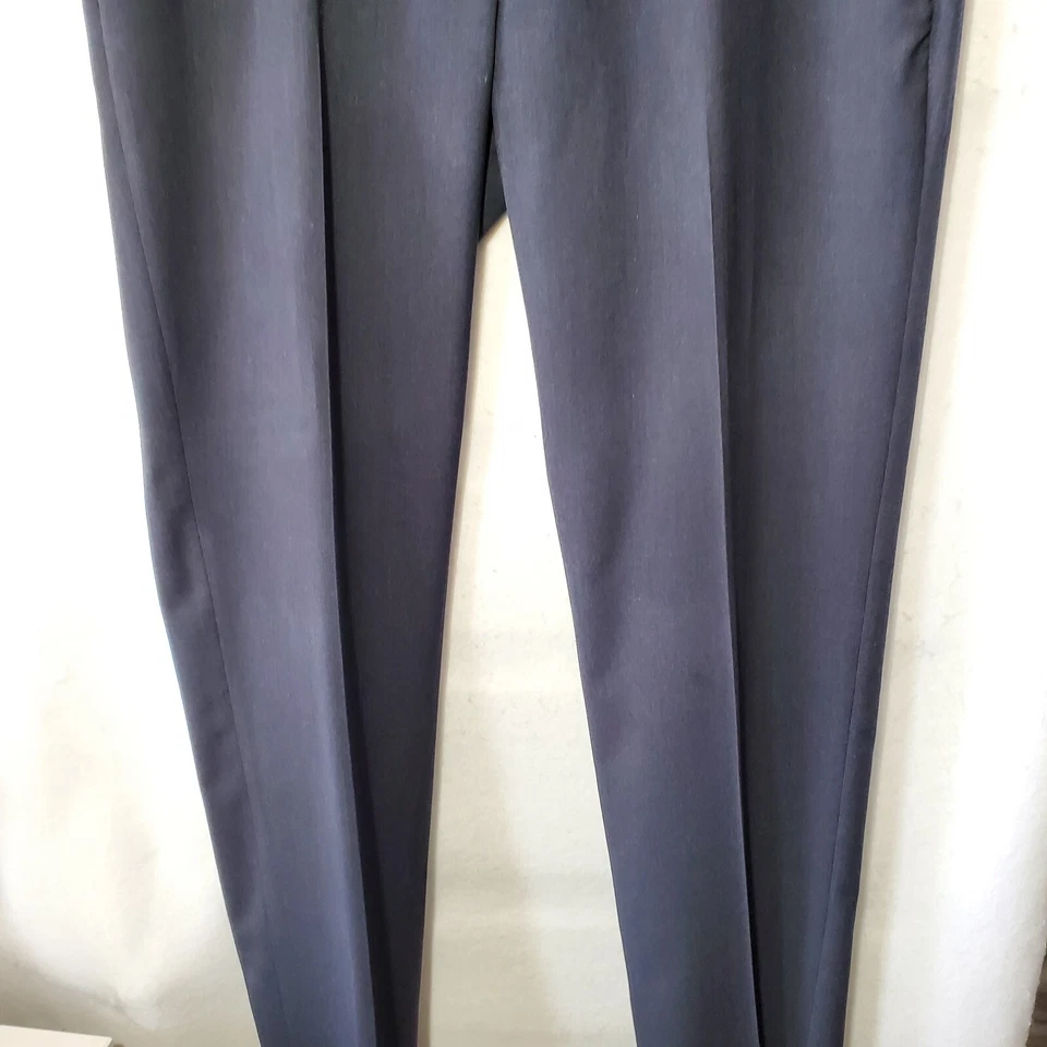 Pantalones Louis Raphael para hombre 36x34 azul oscuro frente plano a medida  Foto 2 de 4