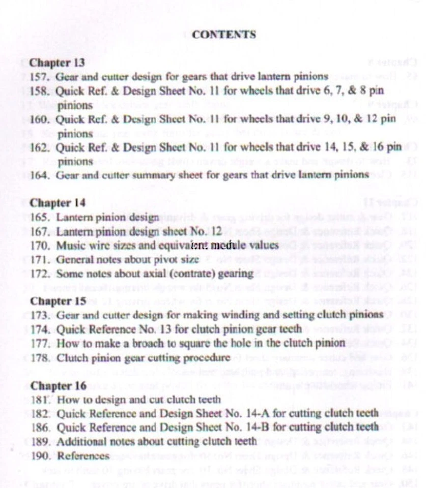 Clock & Watch Makers Guide to Gear Making including Radial Flank Angles & Sines - Image 4 of 4