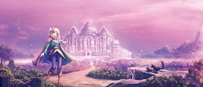 Landscape leadale no daichi nite light novel castle Custom Gaming Mat Desk