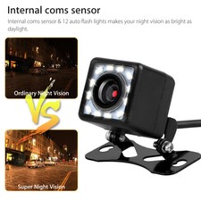 170  Reverse Camera 12 LED Car Waterproof Rear View Parking Camera Night Vision