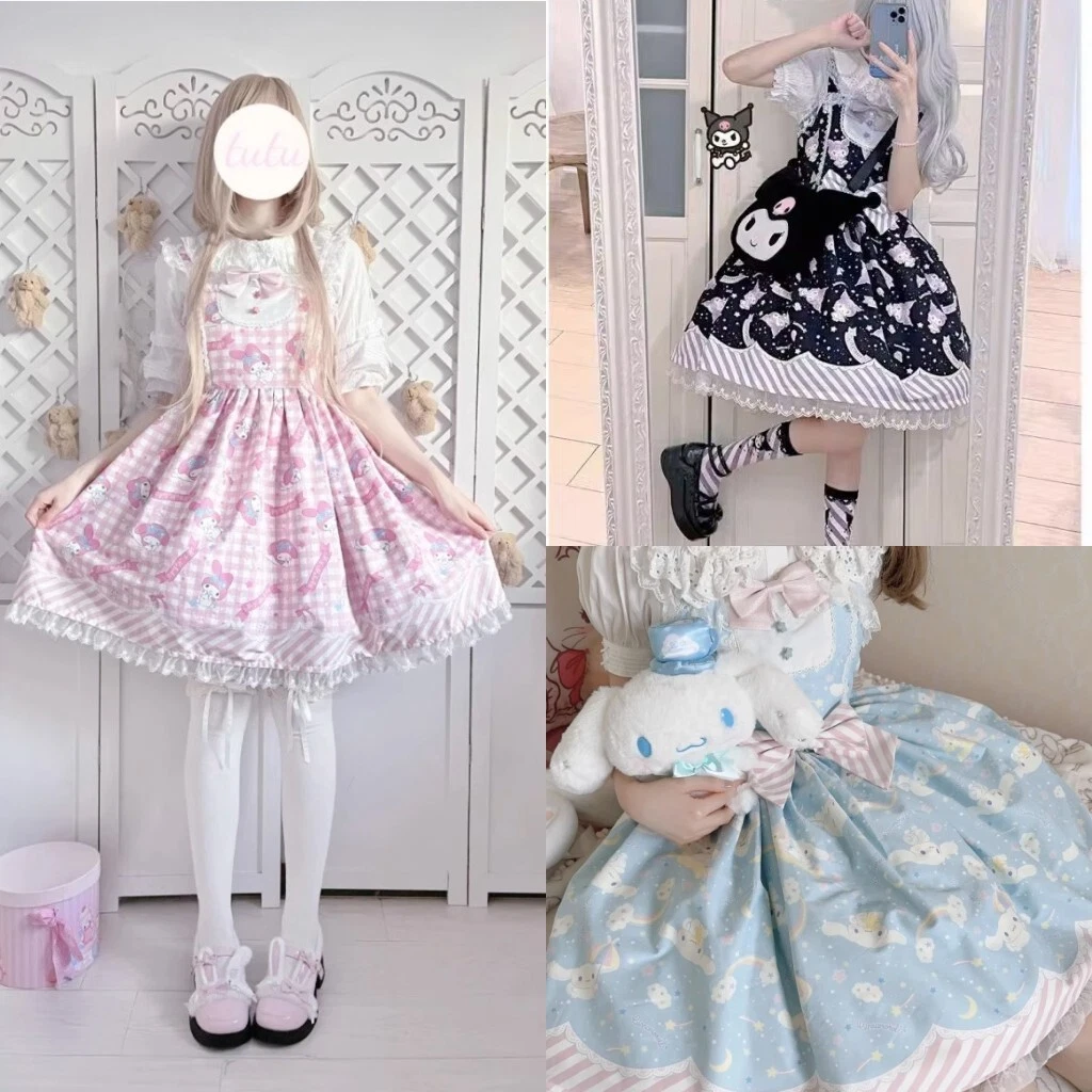 2 4 6 8 10 12 Years Girls Dress Sweet Lolita Style Lace Princess