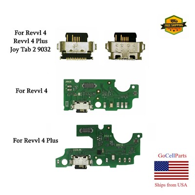 Lot of USB Type C Charging Port Replacement for T-Mobile Revvl 4 / Revvl 4 Plus
