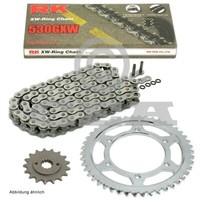 Kettensatz Yamaha FZX 750 Fazer 87-89 Kette RK 530 GXW 106 Offen 17/39
