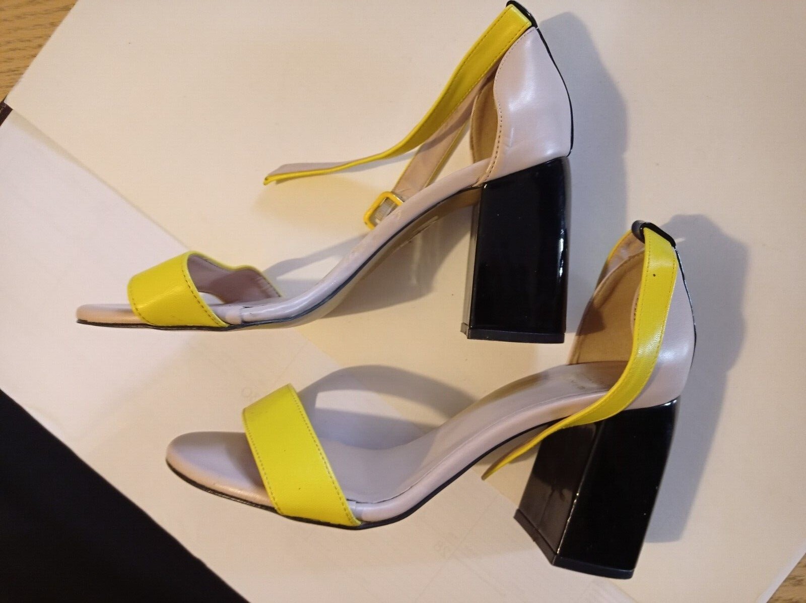 Mairiloo NVIE heels wedges sandals 38 eu 7us fits 40size leg