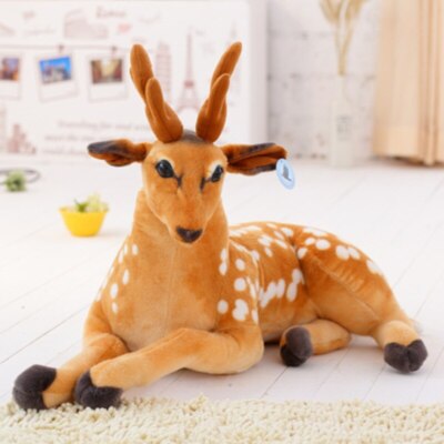  Giant Stuffed Plush Animal Toy Children's Birthday Simulation Sika Deer Toy