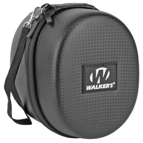 Walker's Earmuff Carrying Case Black Will Fit Most Razor & Excel Muffs