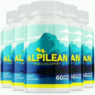 Alpilean, Keto Capsules Weight Loss - (300 Capsules) - 5 Pack